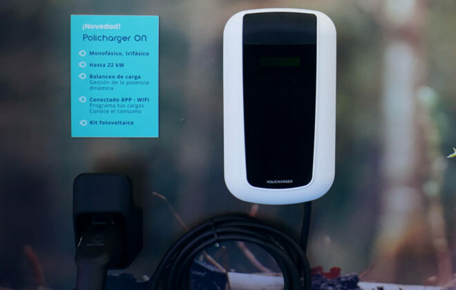 cargador coche eléctrico policharger on