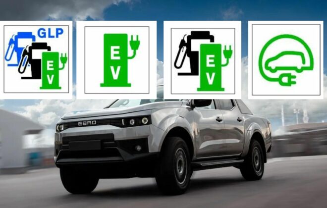 Señales de tráfico vehículos eléctricos