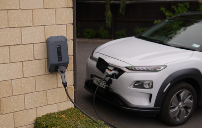 Borne de recharge électrique