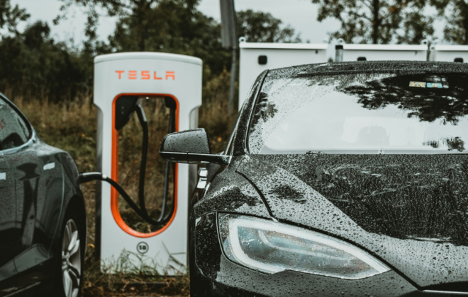 tesla charging